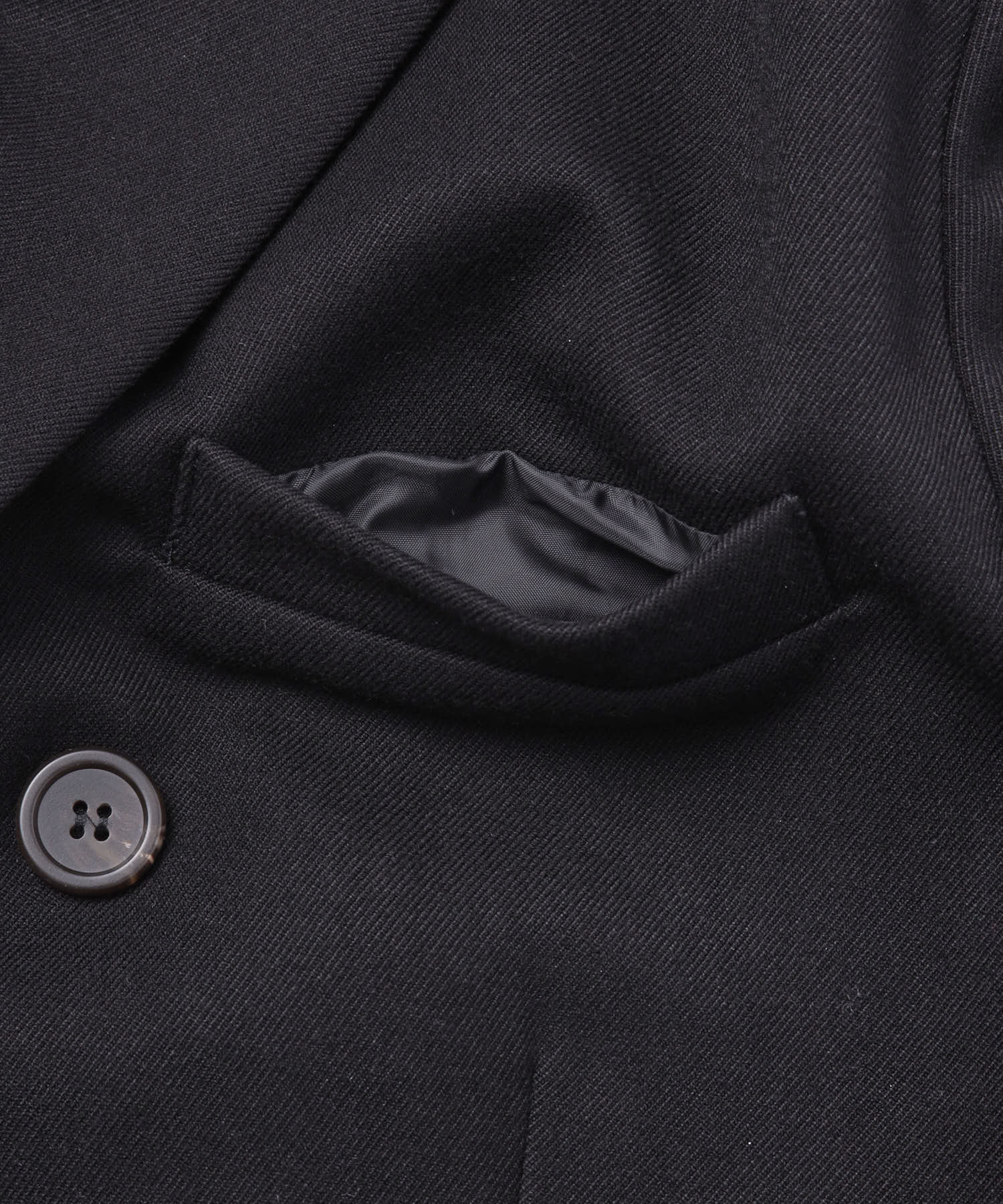 ミリタリーツイルダブルジャケット[Black] – Noen