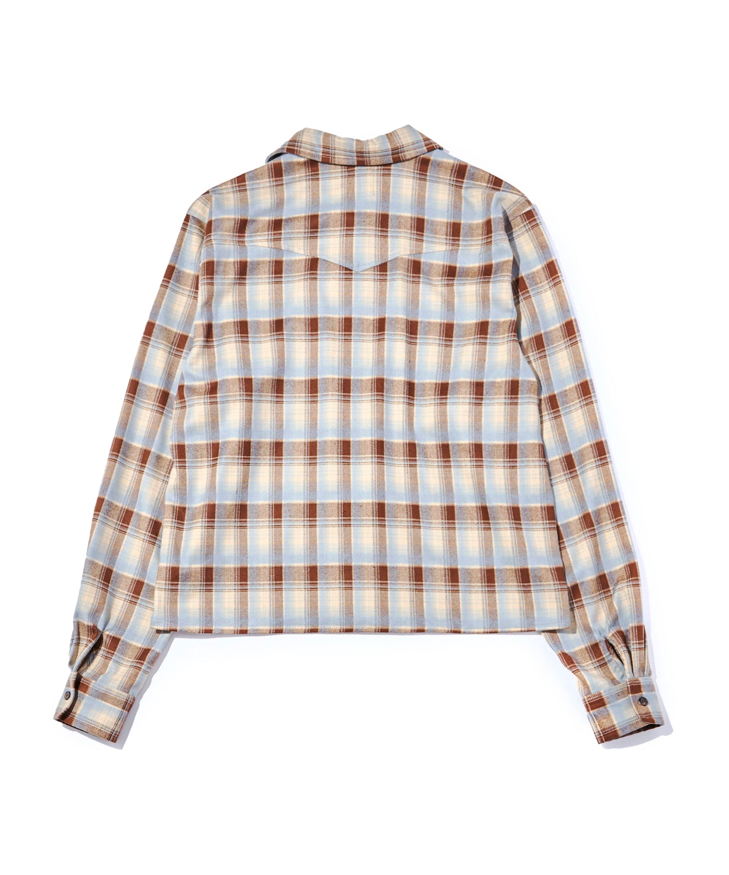 ウエスタンシャドーチェックシャツ[Light Blue] – Noen
