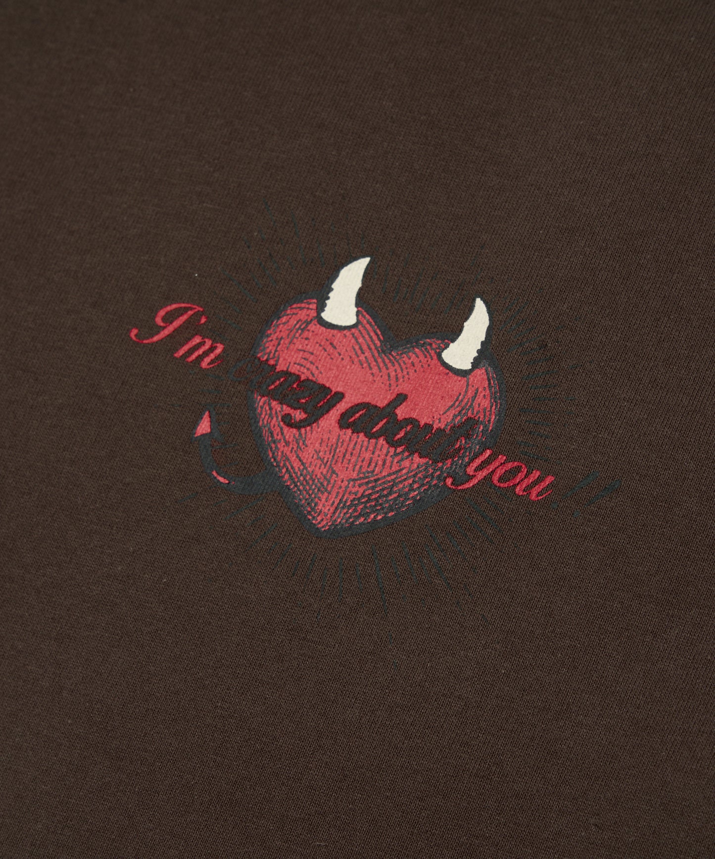 PIN-UP T-SHIRT[Brown]