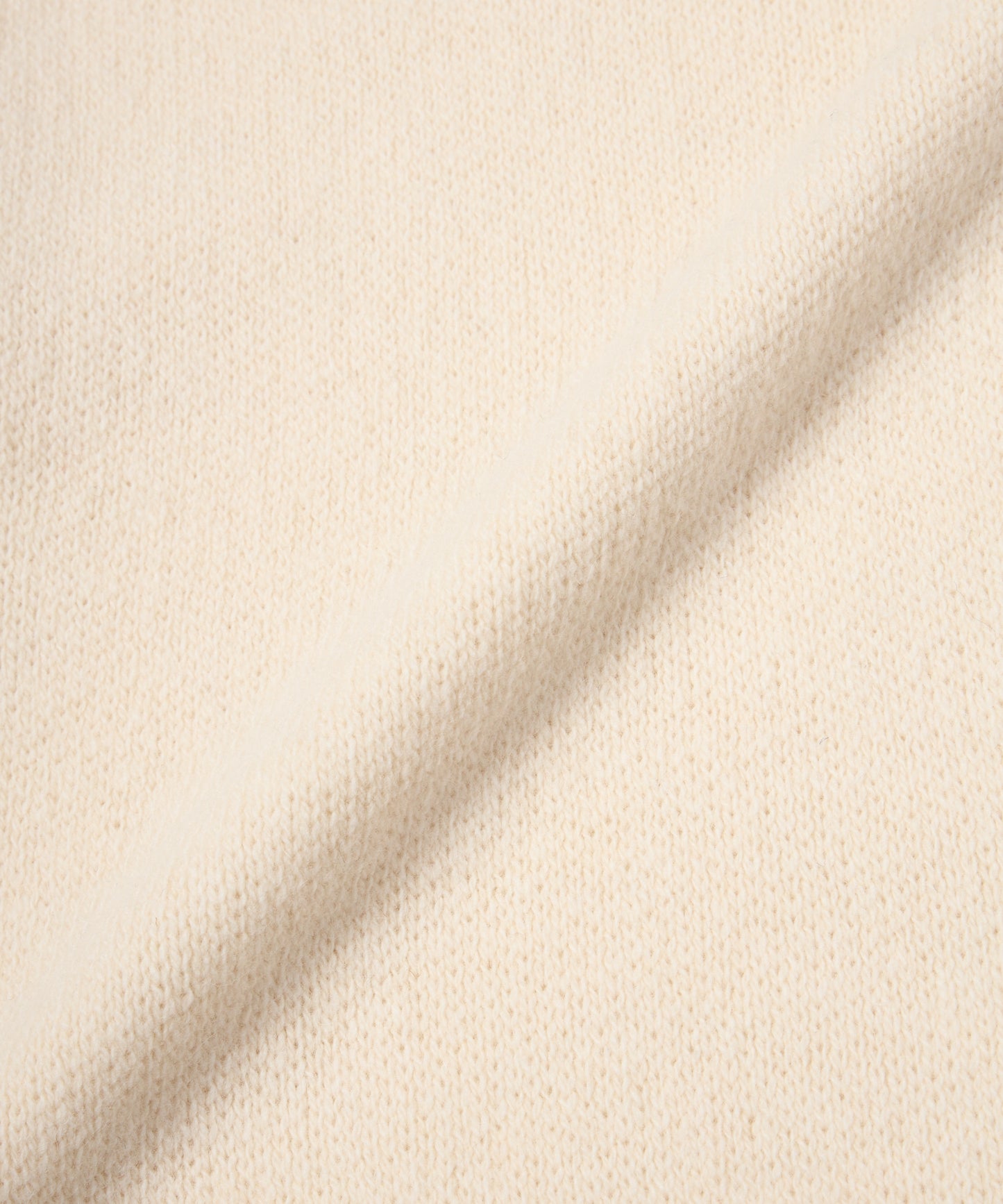 ショートリブウールニット[White]