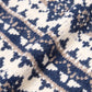ノルディッククルーネックニット[Navy]