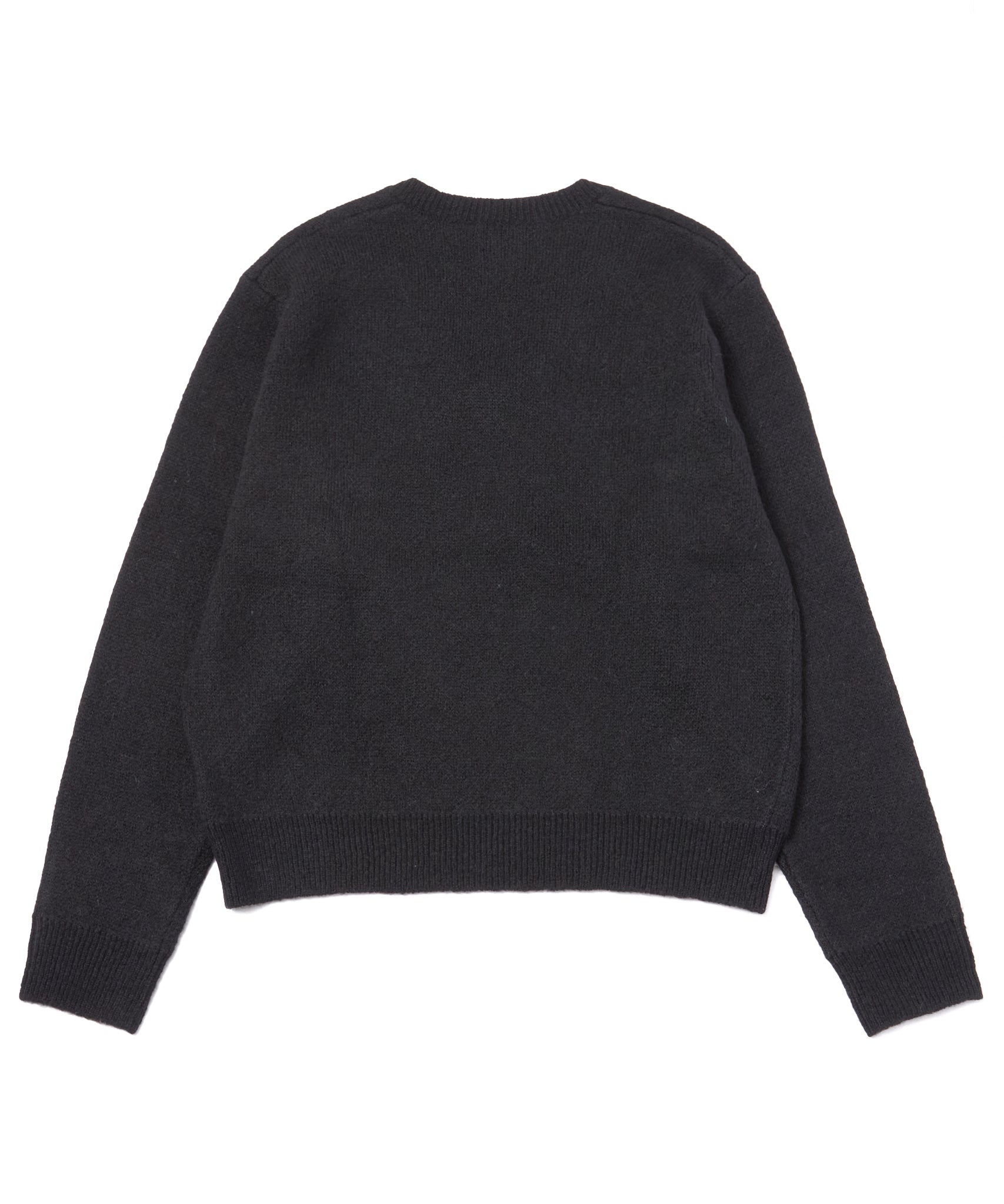 モヘアVネックニット[Black] – Noen