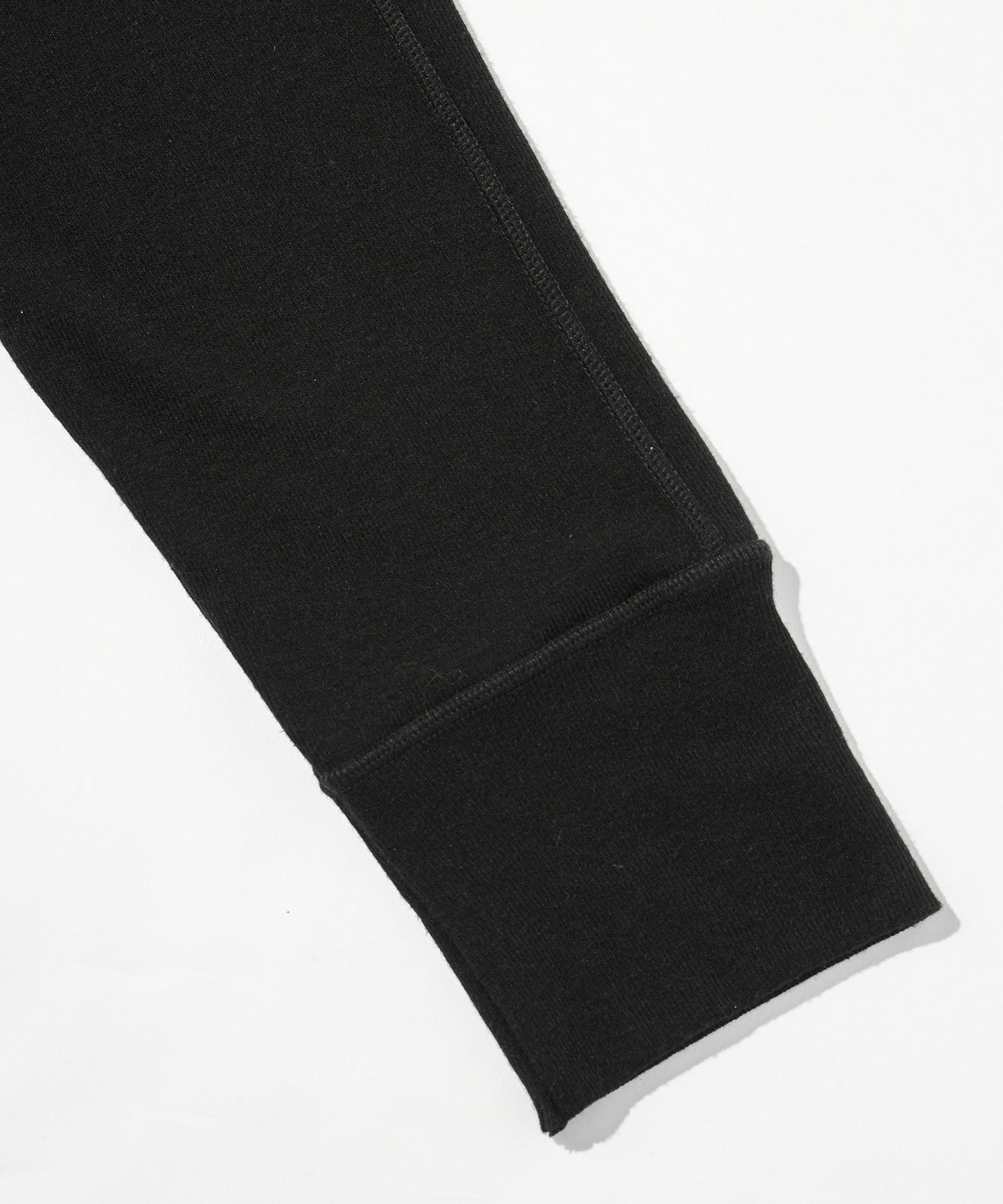 Vネックヘンリーニットソー[Black]