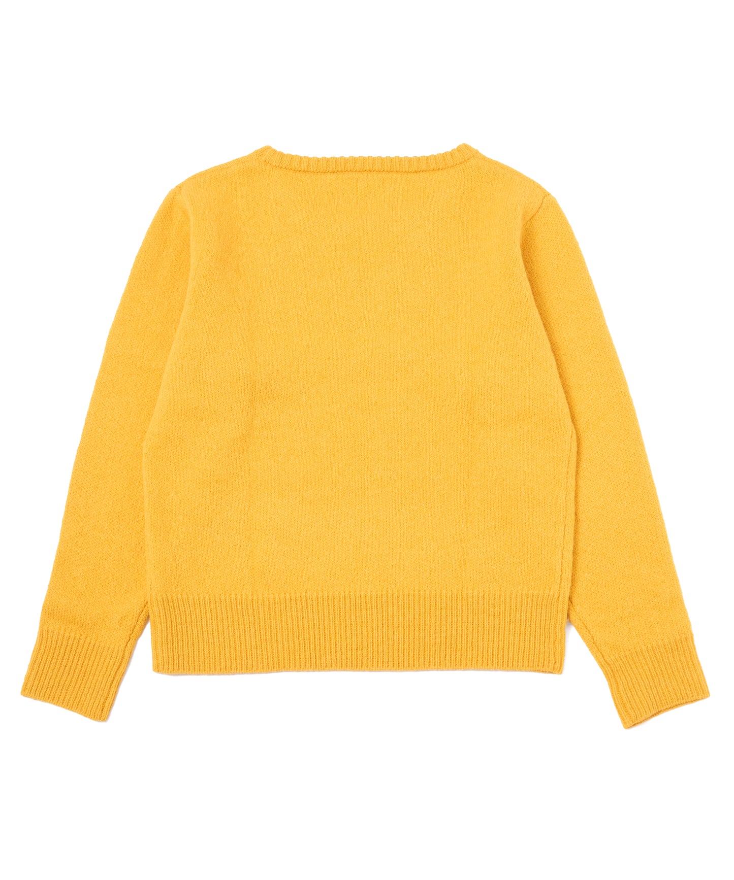 ショートリブウールニット[Yellow]