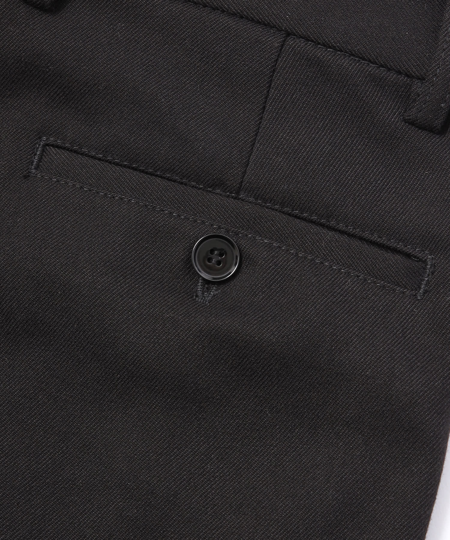 ツイルスラックス M ブラック ミリタリーツイルスラックス[Black] – Noen