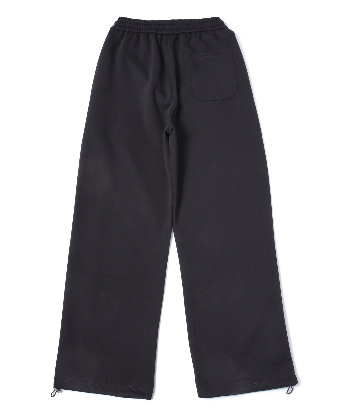 センタープレススウェットパンツ[Black]
