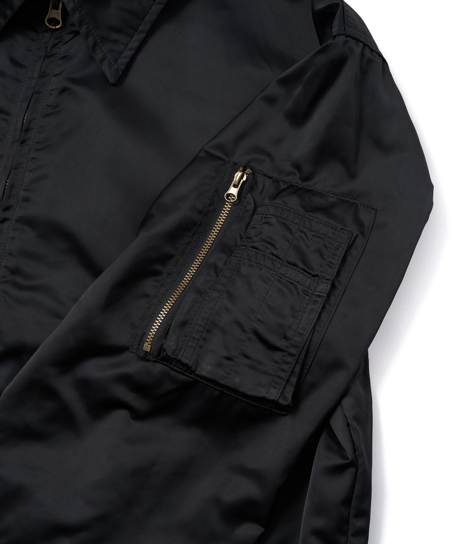 ミリタリースイングトップジャケット[Black]