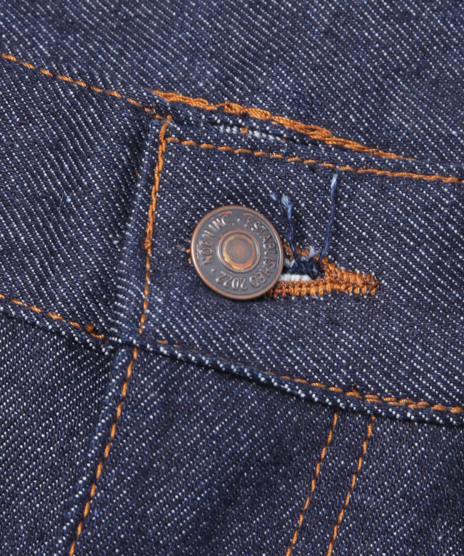 シンチバックバギージーンズ[Indigo] – Noen