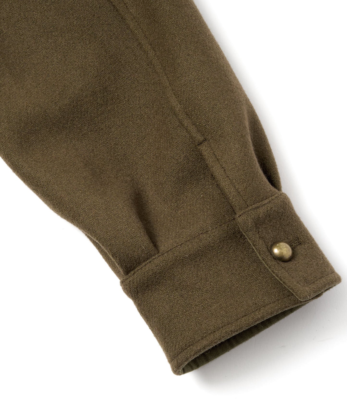 ショートリブミリタリーアイクジャケット[Khaki]