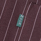 オープンカラーワークシャツ[Brown Stripe]