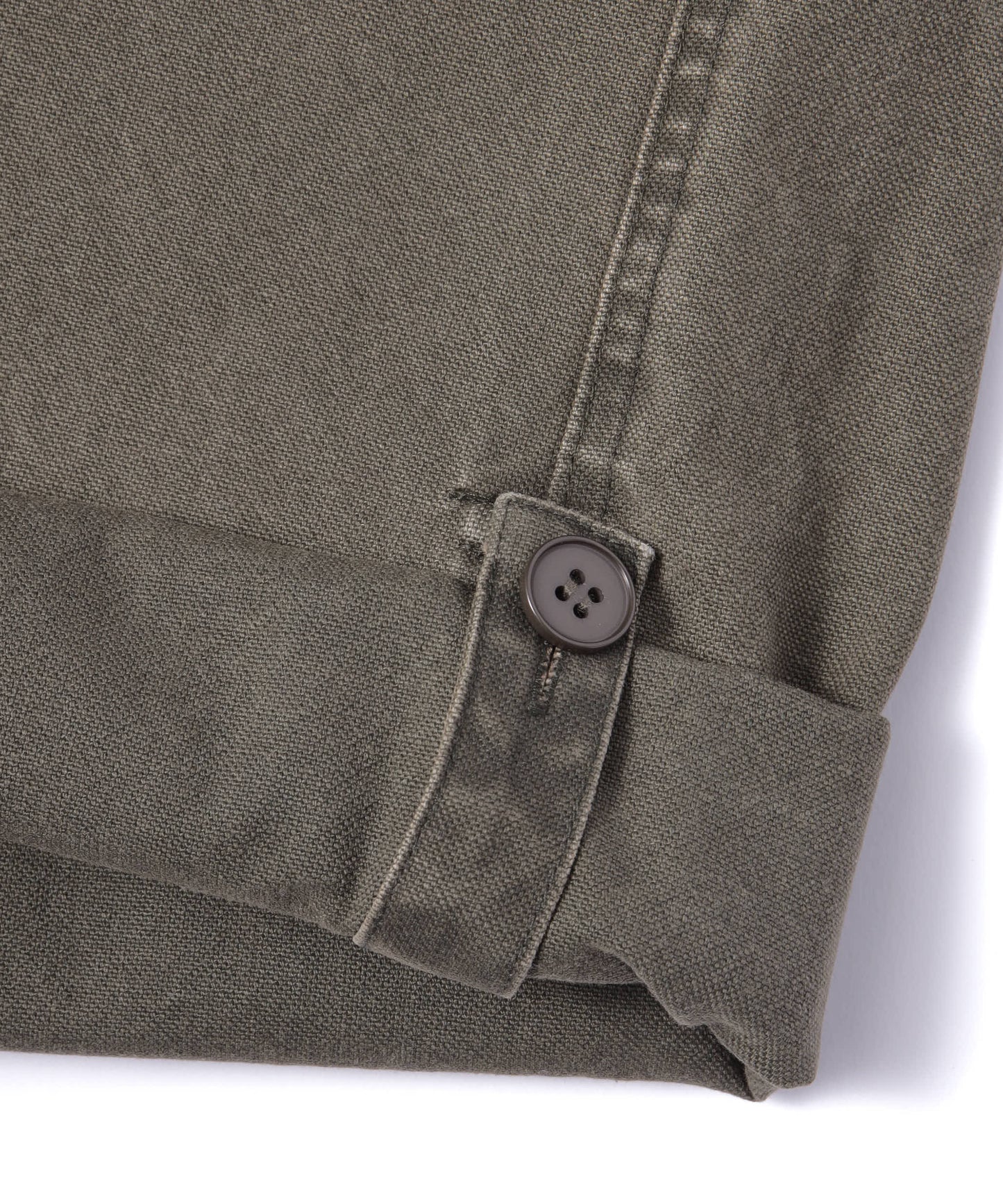 コットンウォッシュドミリタリーパンツ[Khaki]