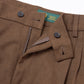 ワイドストレートスラックス[Brown]