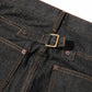 シンチバックブーツカットジーンズ[Black]