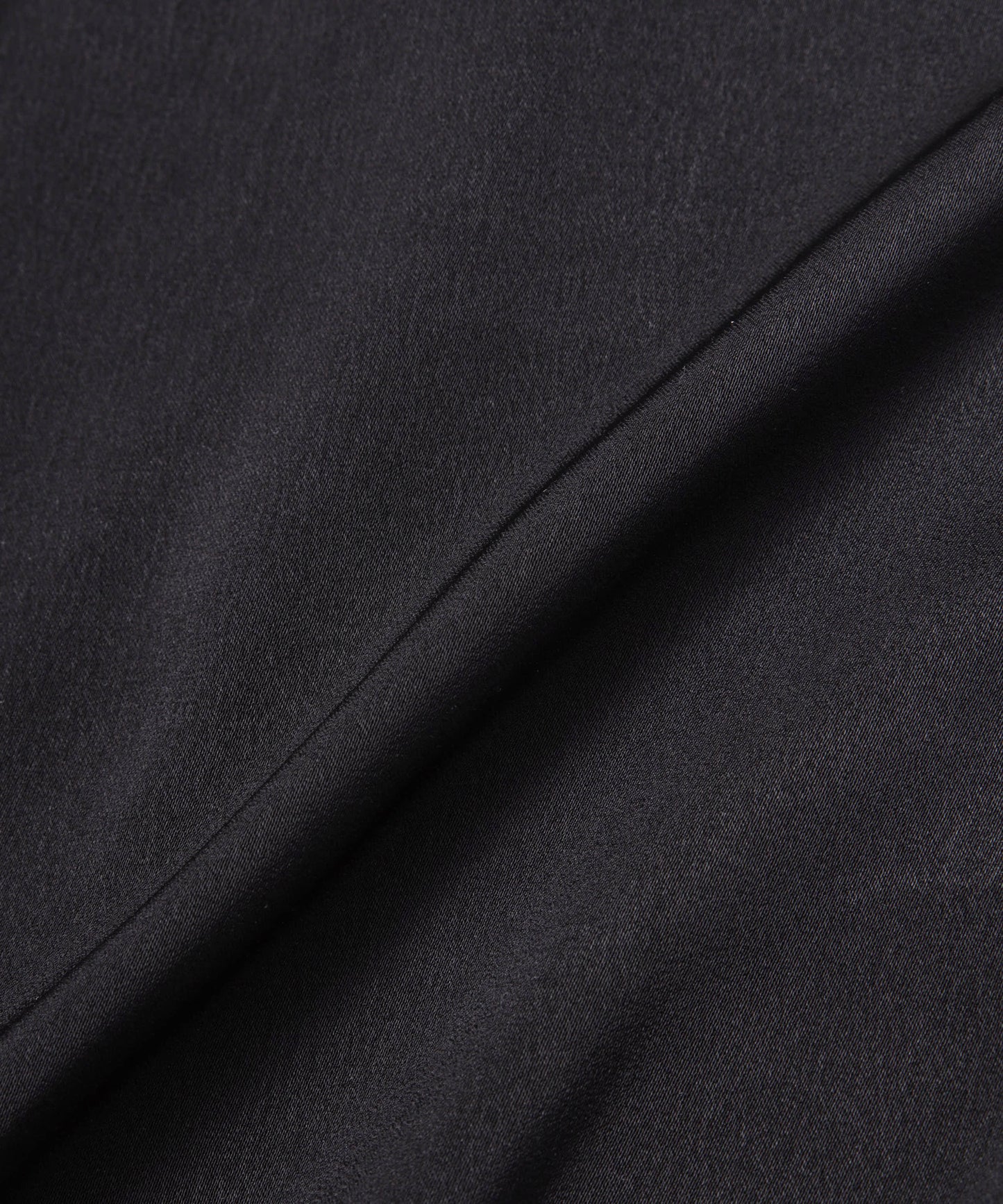 ドレープドレスシャツ[Black]