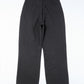 ダブルタックストレートスラックス[Black]