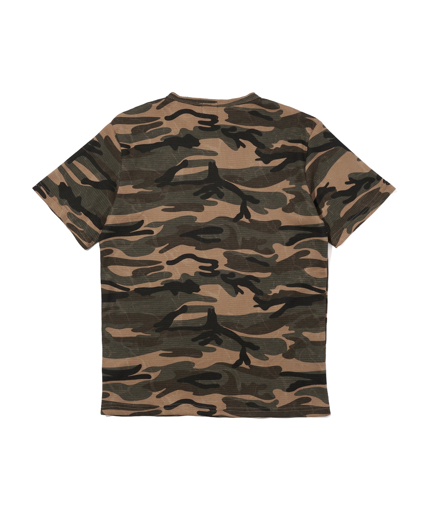 カモサーマルヘンリーTシャツ[Light Brown]