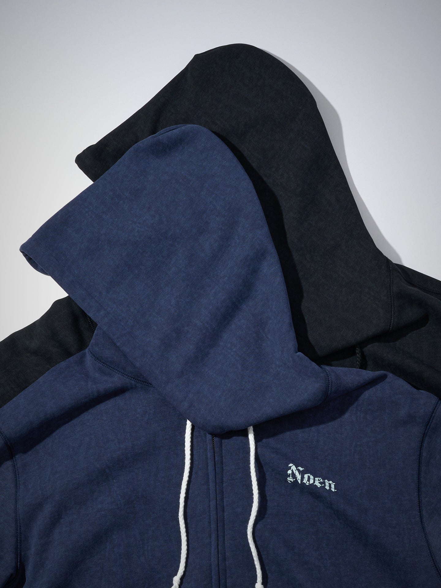 カレッジロゴジップフーディー[Navy]