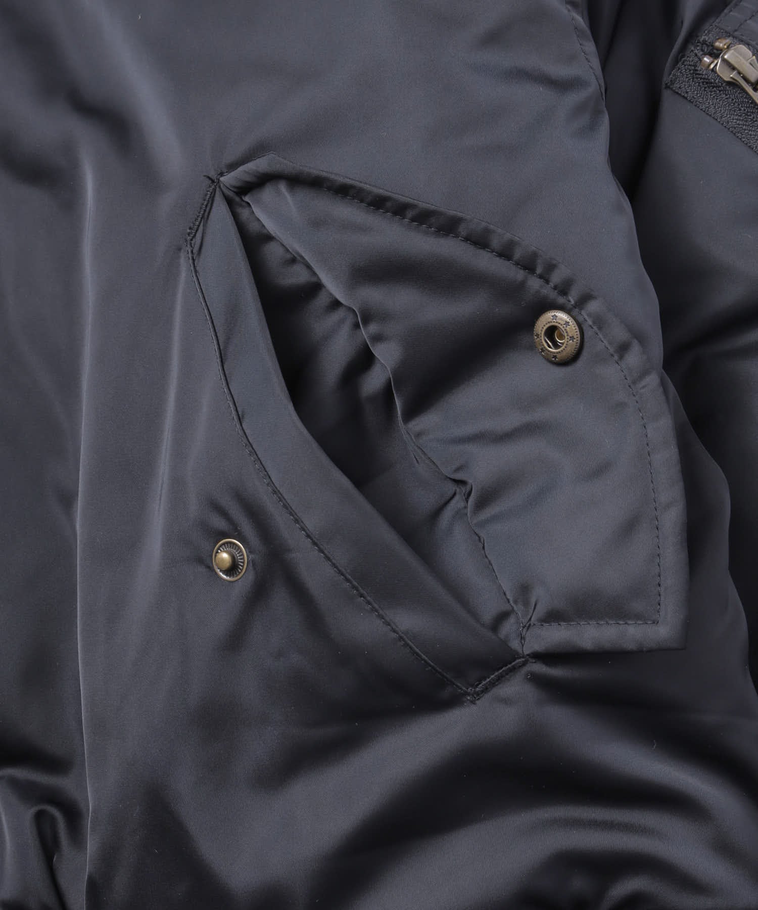 2WAYショートフライトジャケット[Black] – Noen