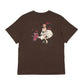 PIN-UP T-SHIRT[Brown]