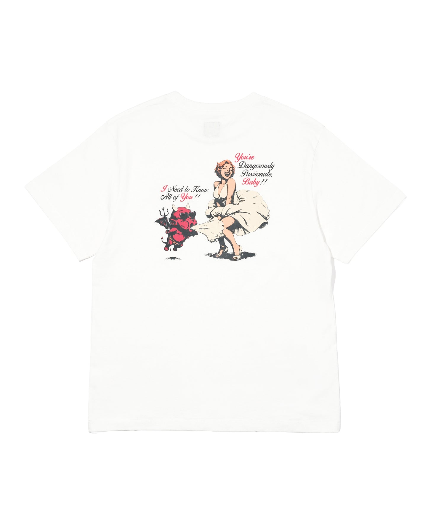 PIN-UP T-SHIRT[White]