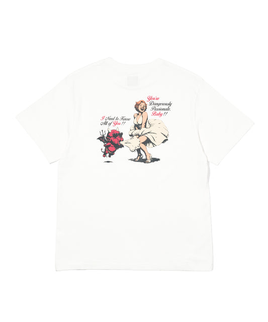 PIN-UP T-SHIRT[White]