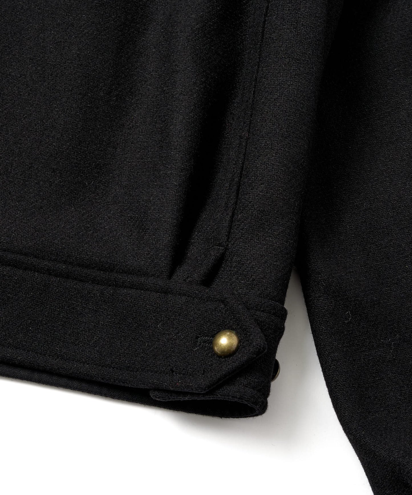 ショートリブミリタリーアイクジャケット[Black]