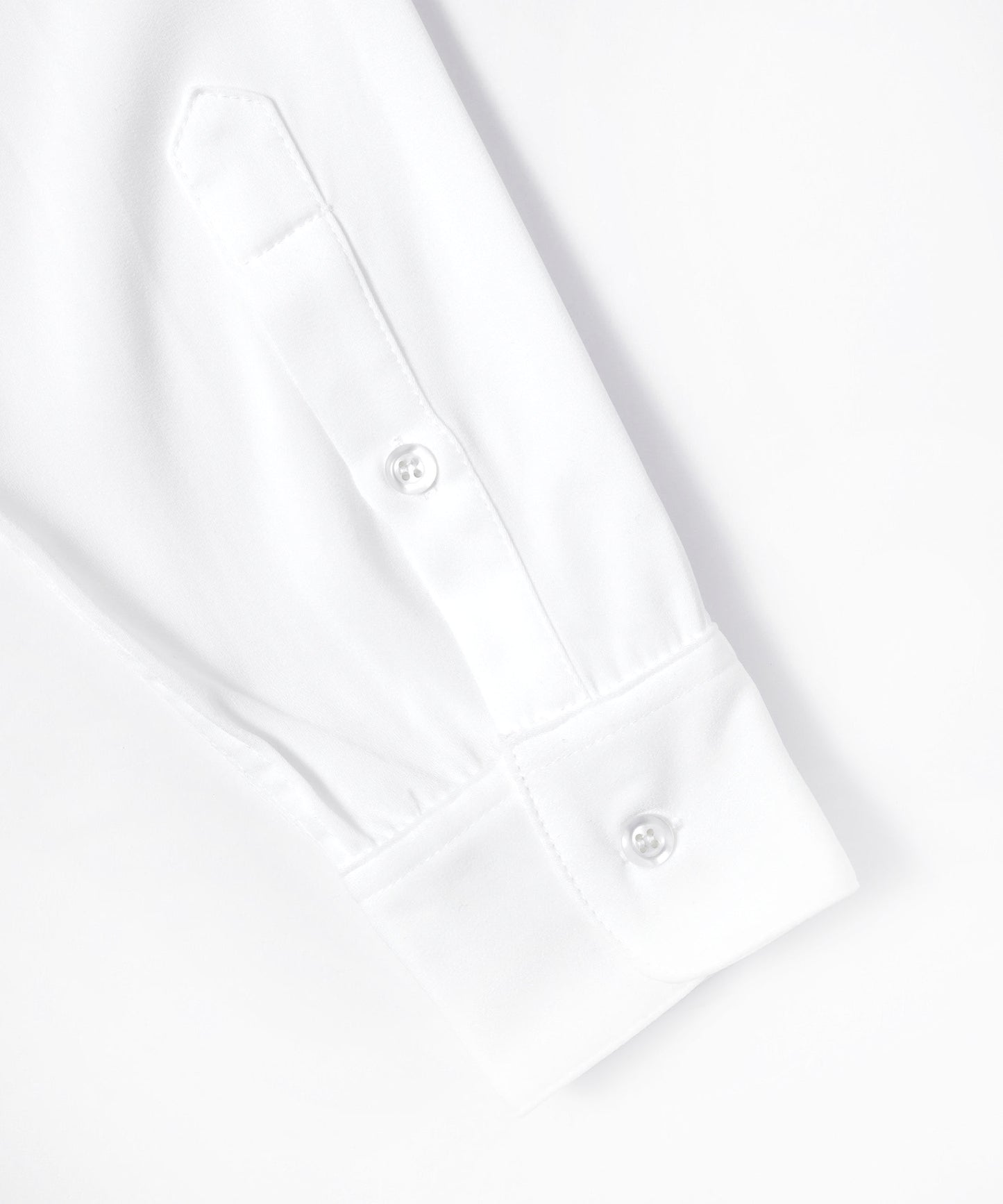 ドレープドレスシャツ[White]