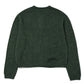 ヘンリーネックメランジウールニット[Green]