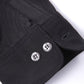 ドレープドレスシャツ[Black]