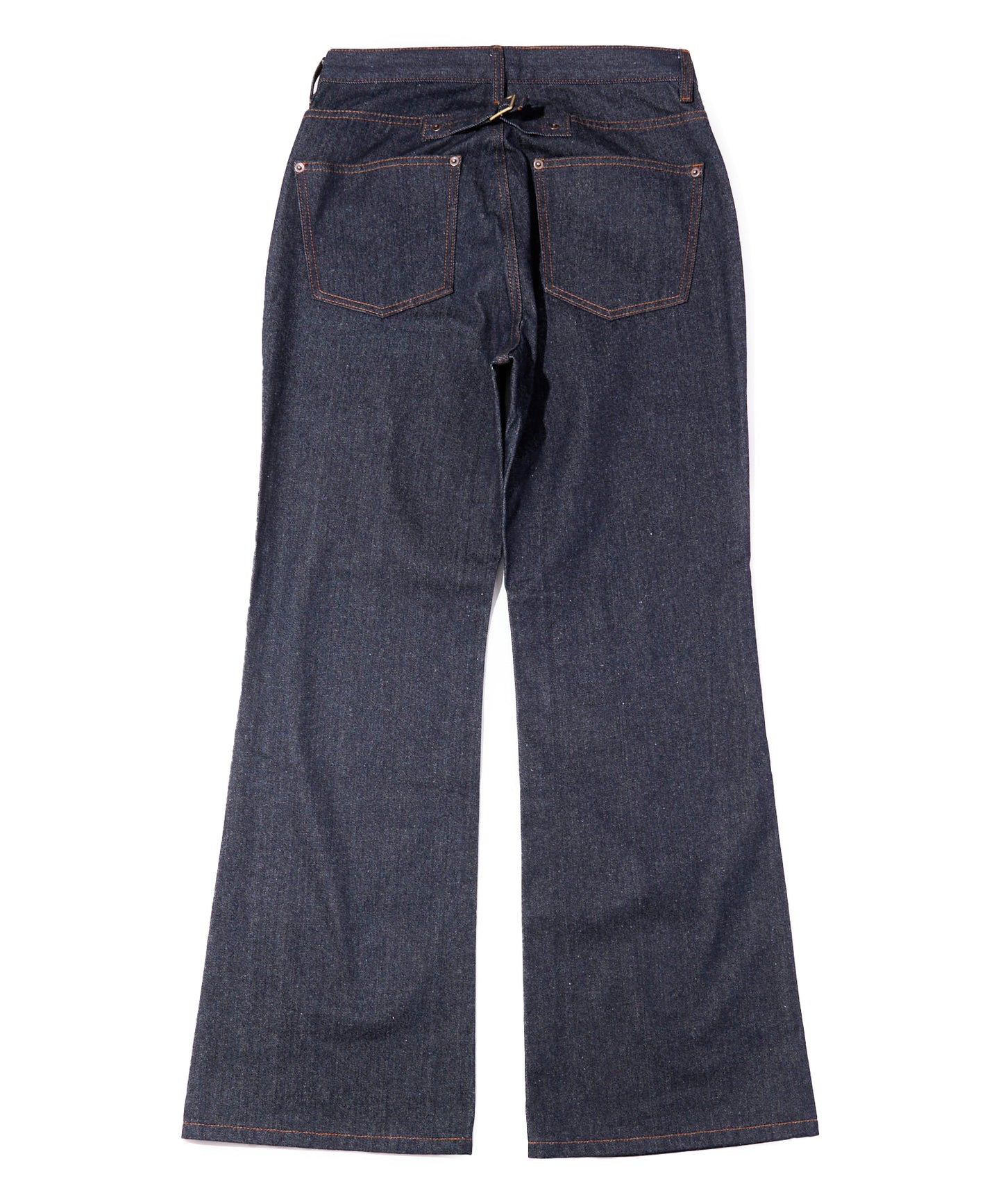 シンチバックブーツカットジーンズ[Indigo]