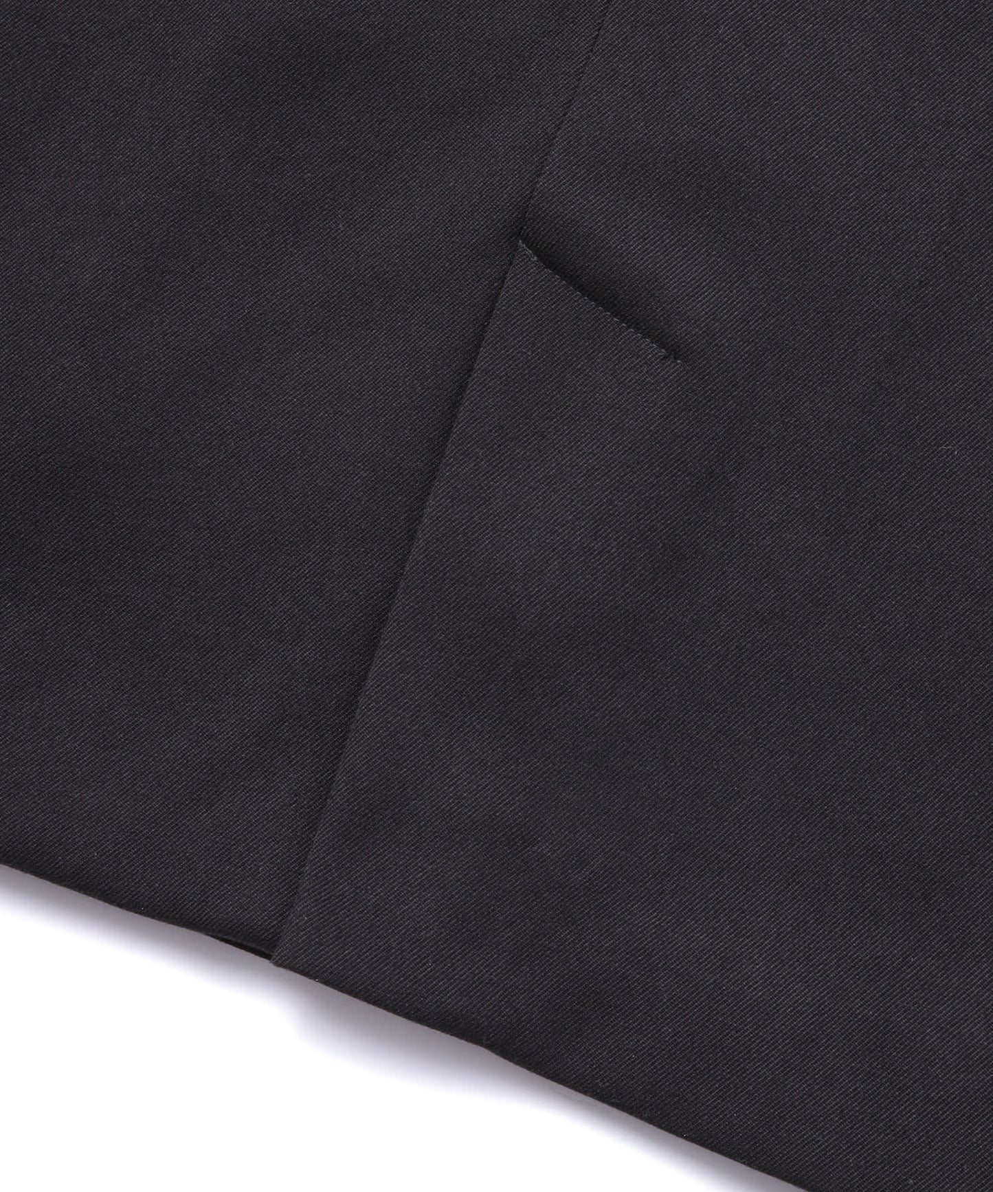 ミリタリーツイルダブルジャケット[Black]