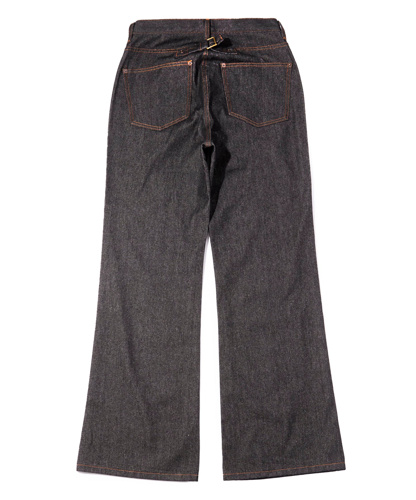 シンチバックブーツカットジーンズ[Black]