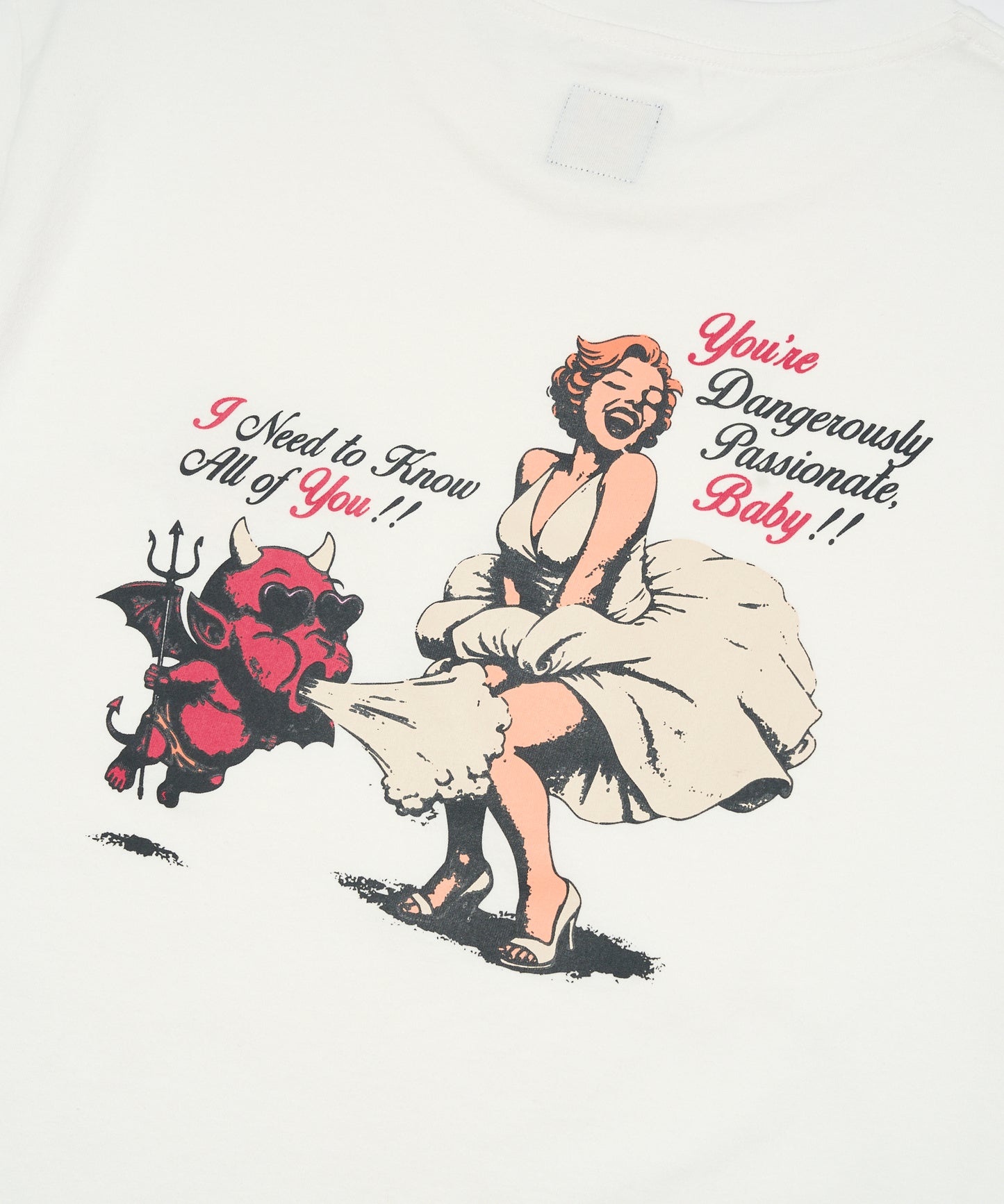 PIN-UP T-SHIRT[White]