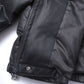 フェイクレザーパデットジャケット[Black]