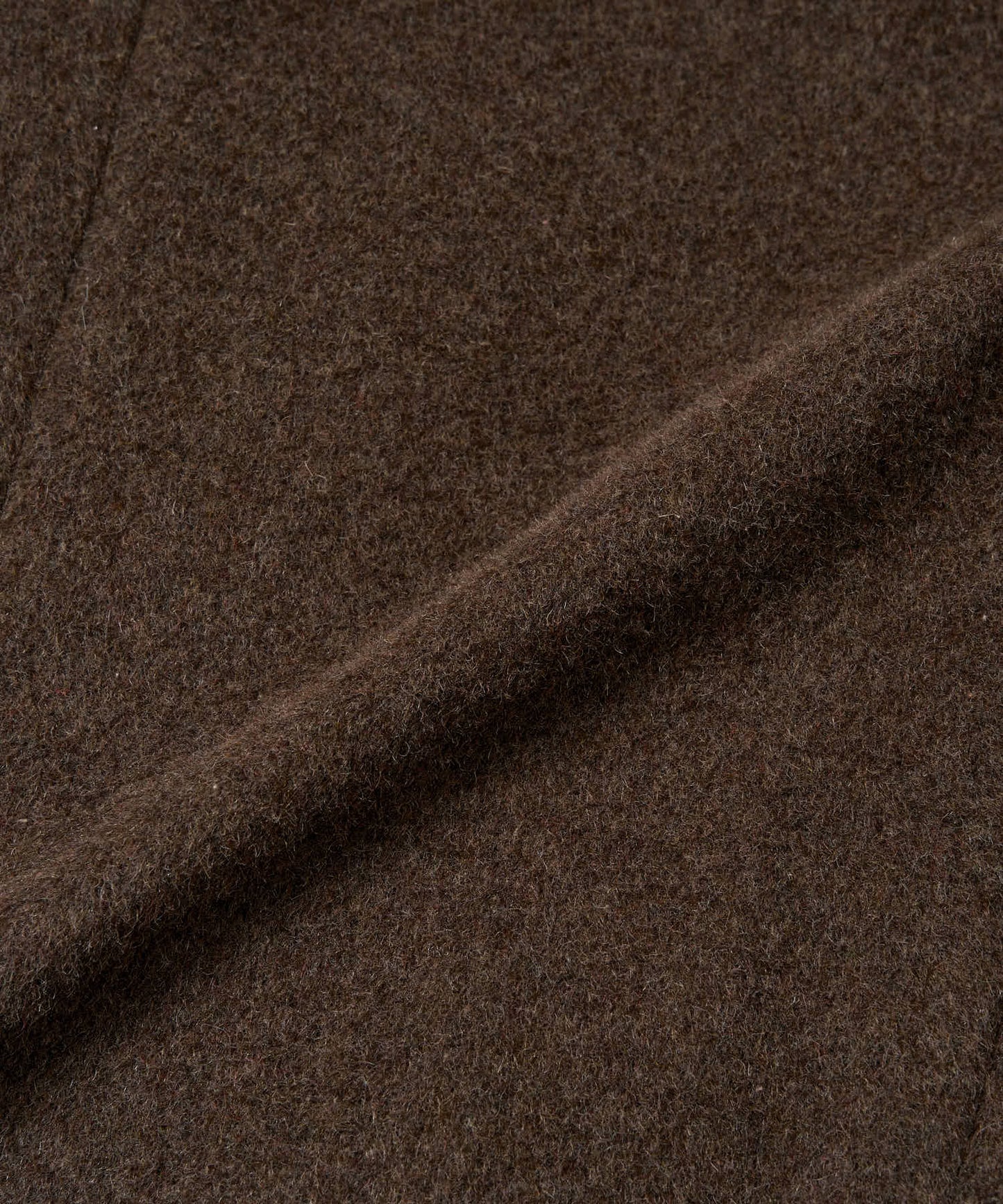 スエードデザインメルトンPコート[Brown]