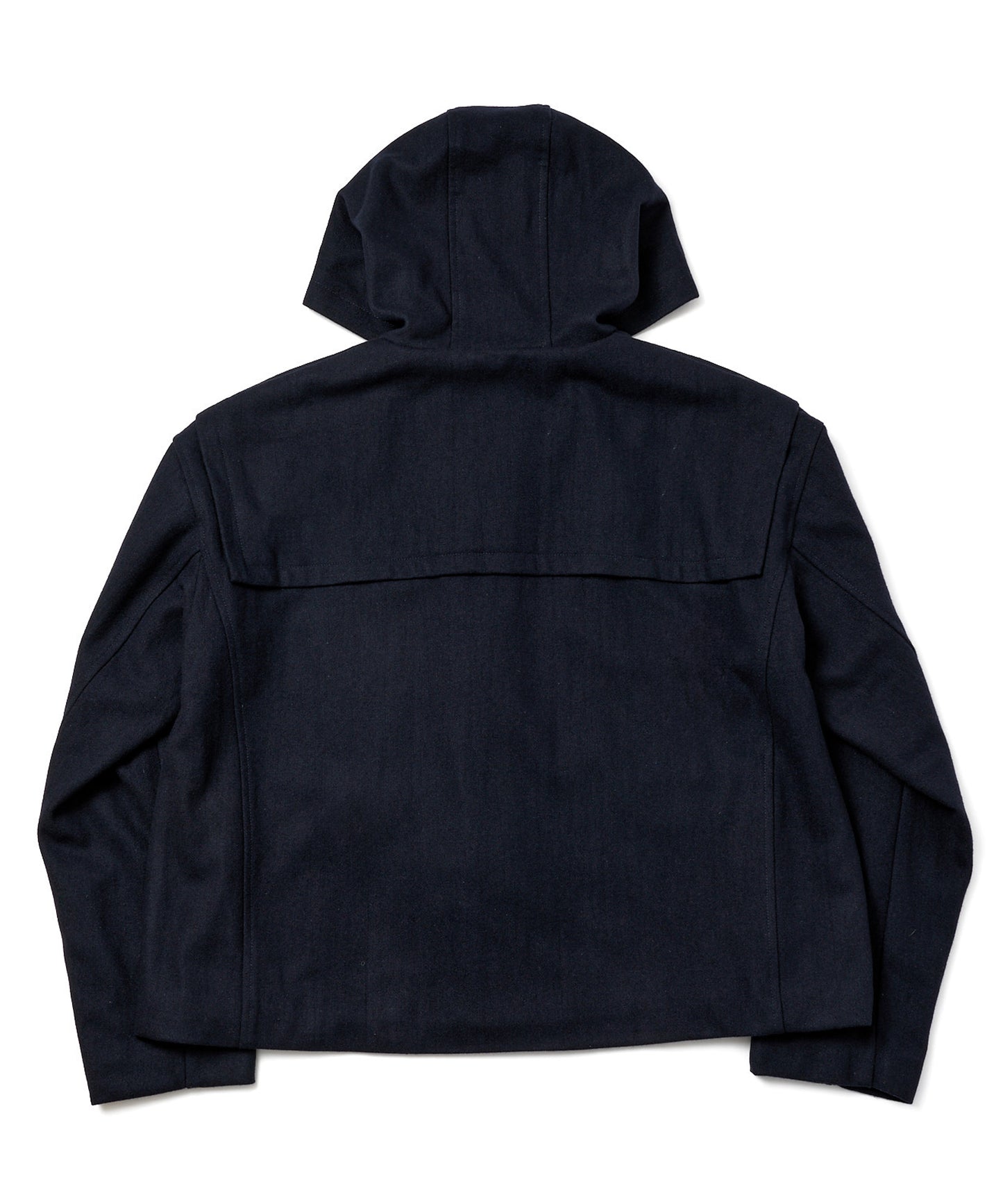 ウールメルトンダッフルブルゾン[Dark Navy]
