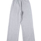 センタープレススウェットパンツ[Gray]