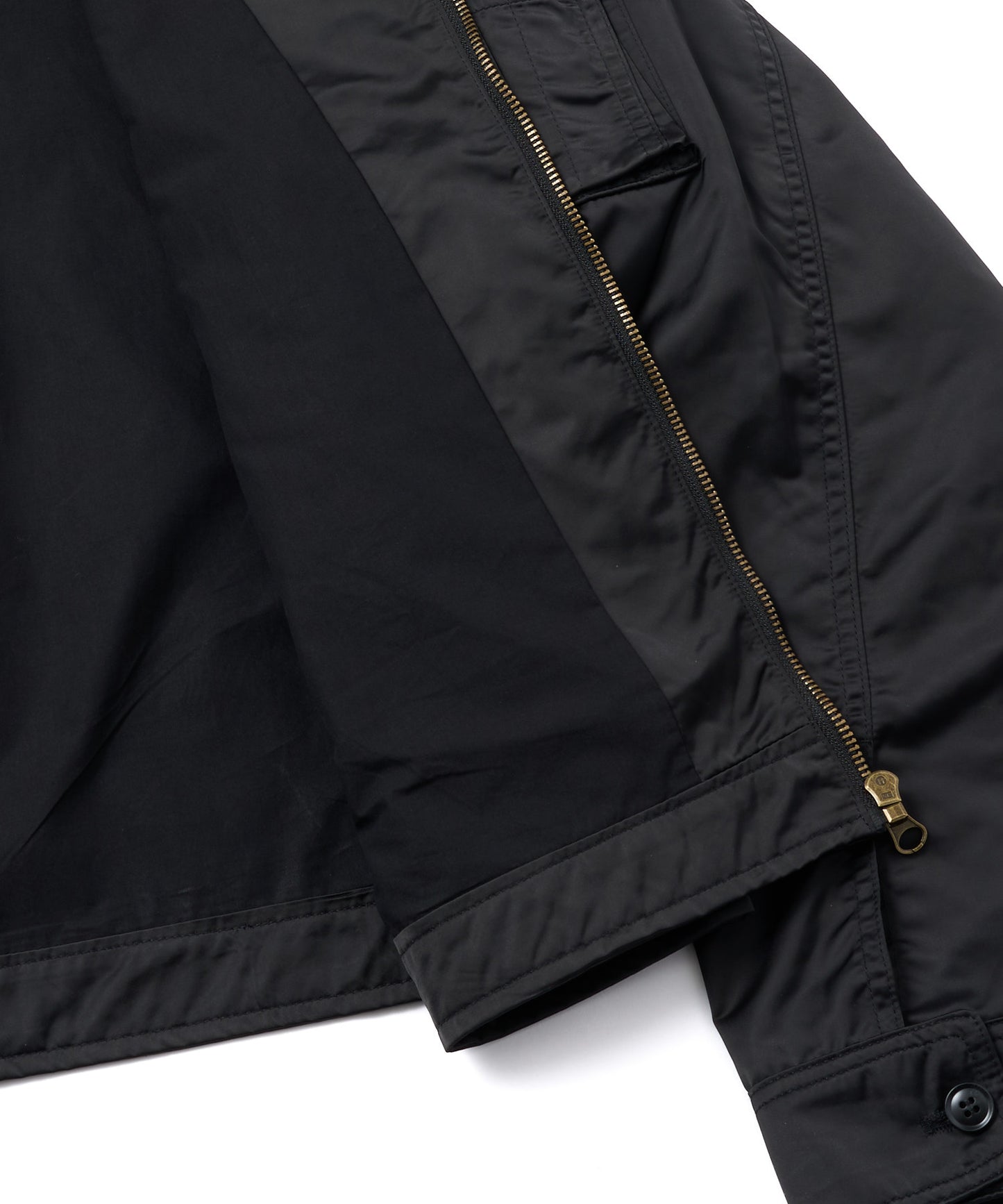 ミリタリースイングトップジャケット[Black]