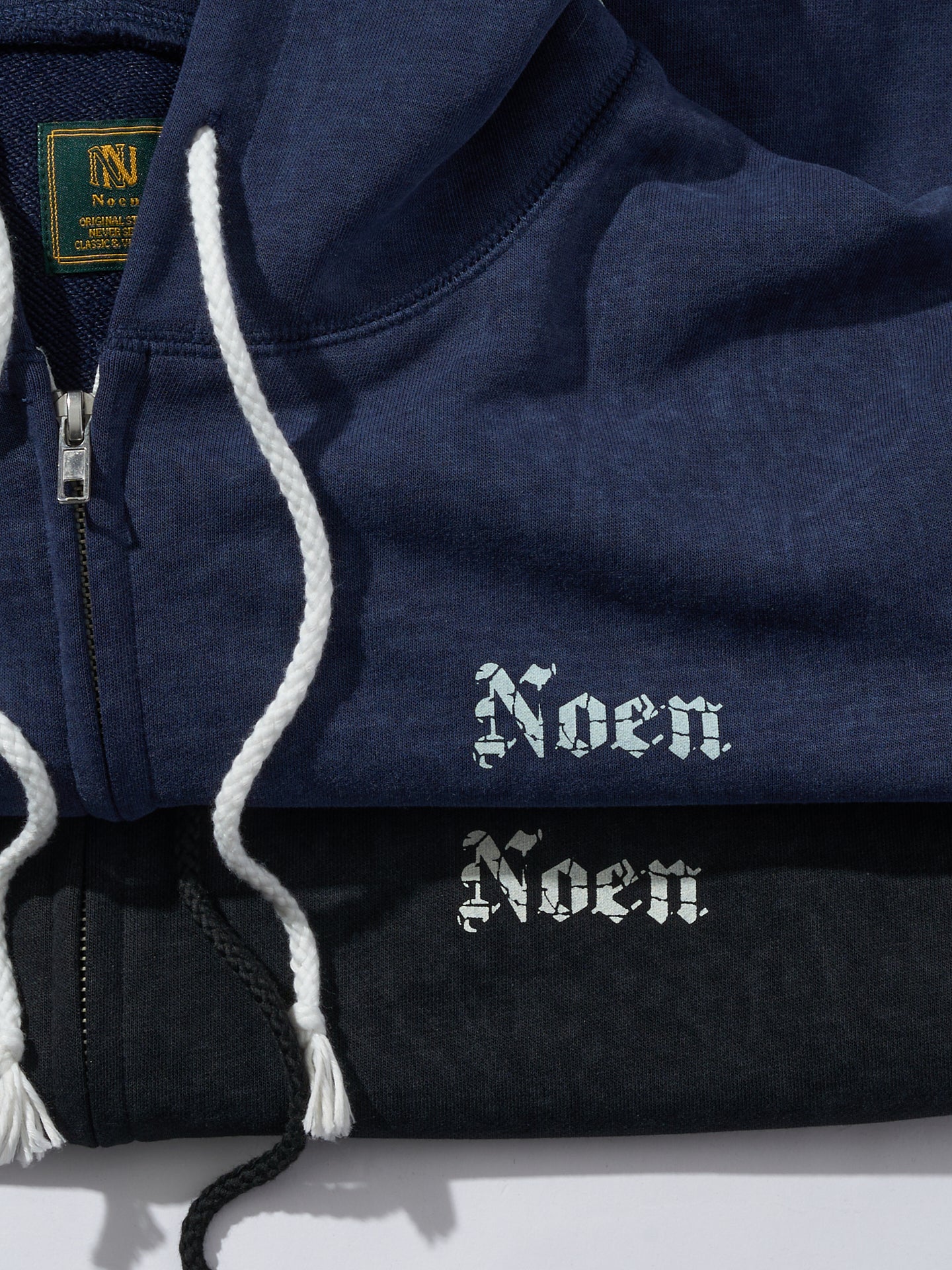 カレッジロゴジップフーディー[Navy]