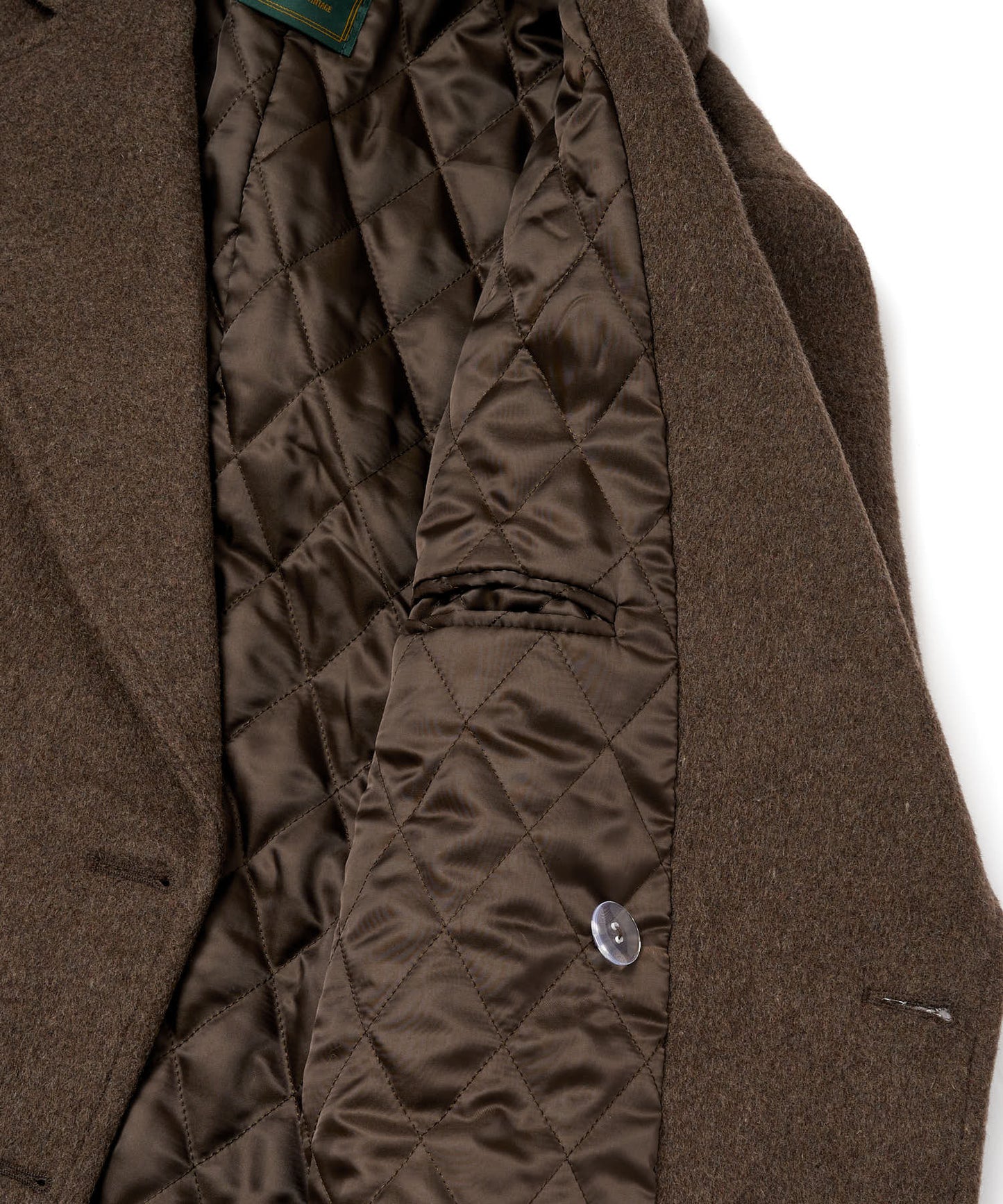 スエードデザインメルトンPコート[Brown]