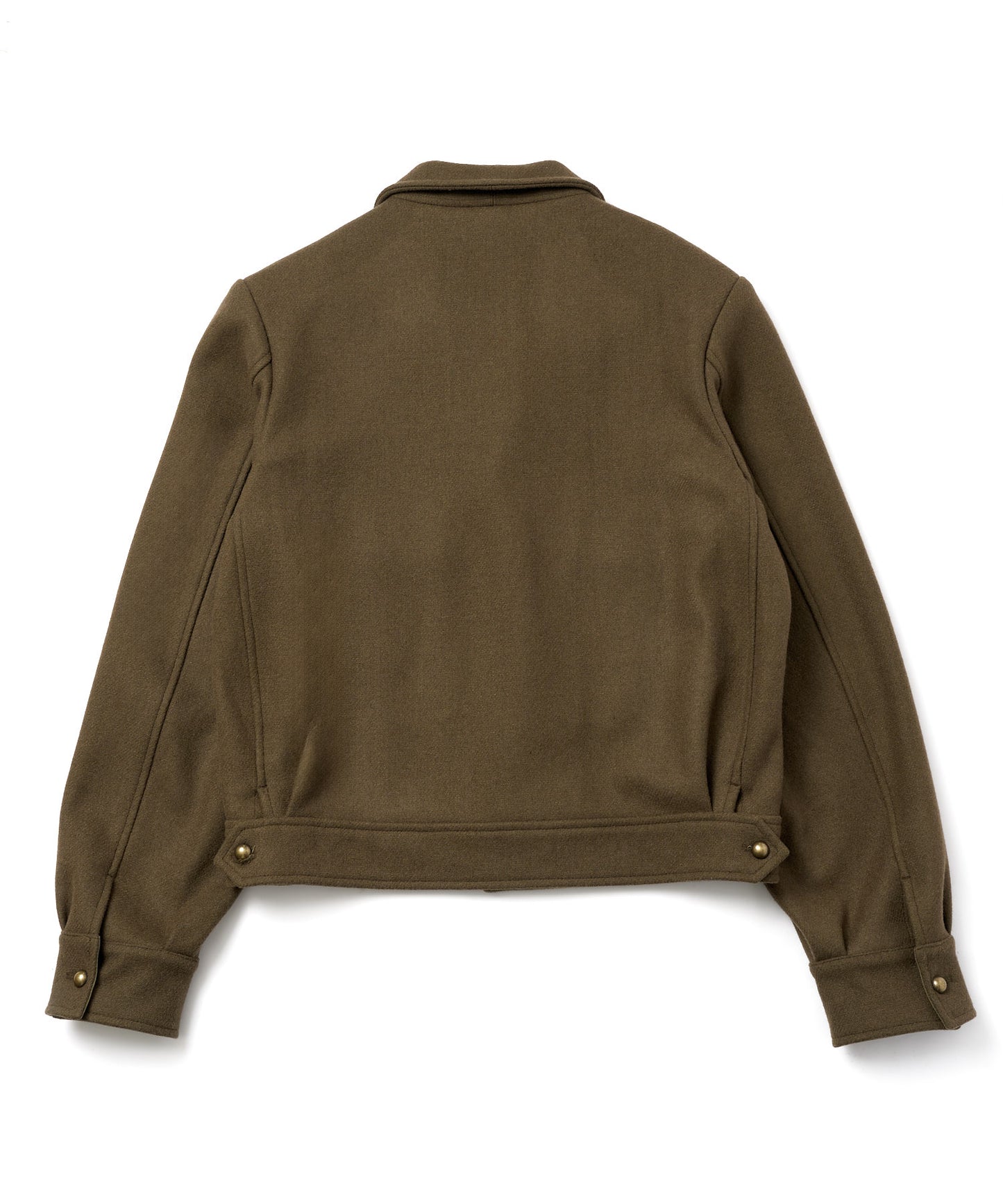 ショートリブミリタリーアイクジャケット[Khaki]