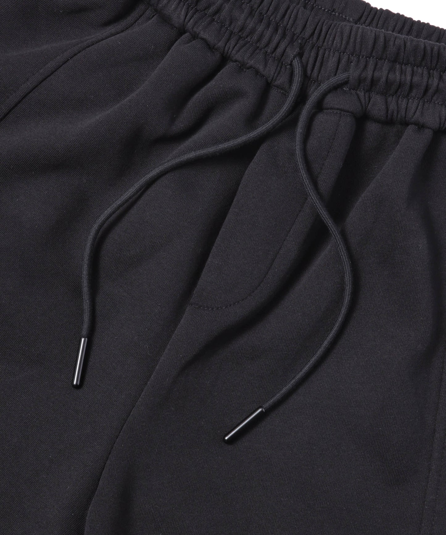 センタープレススウェットパンツ[Black]