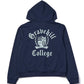 カレッジロゴジップフーディー[Navy]