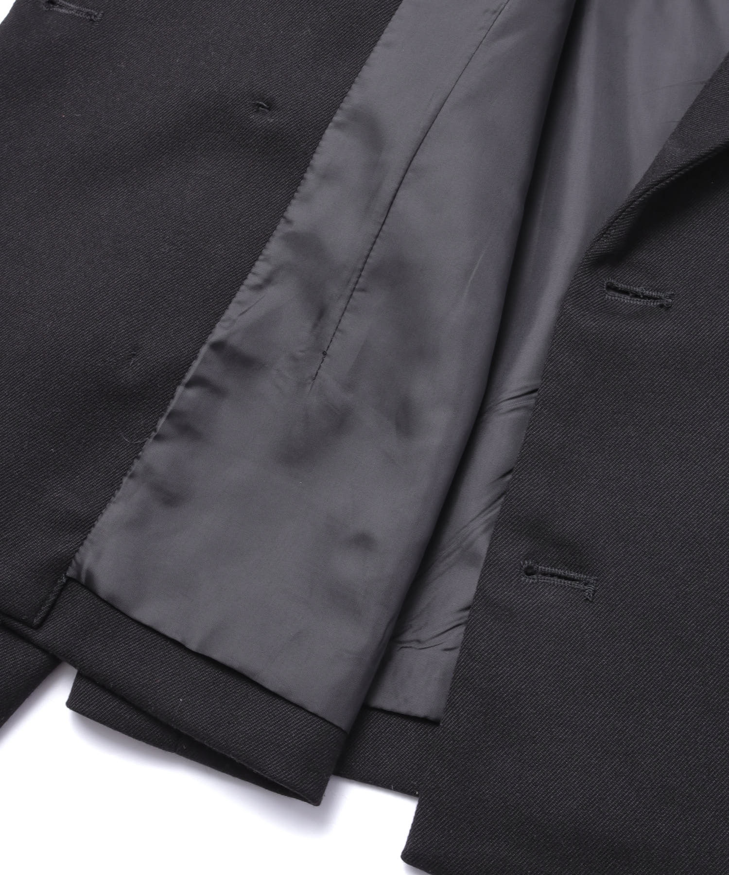 ミリタリーツイルダブルジャケット[Black] – Noen