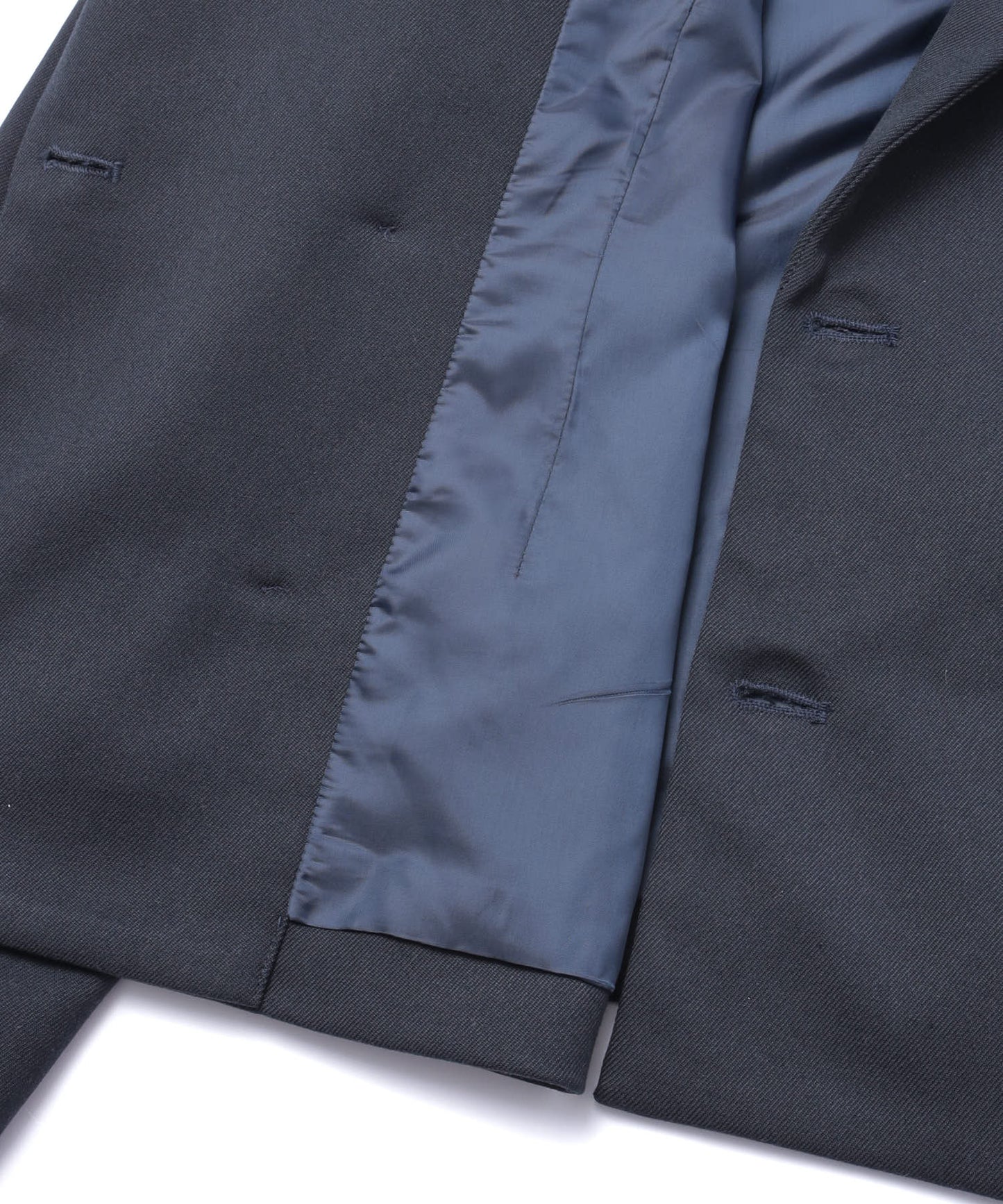 ミリタリーツイルダブルジャケット[Navy]