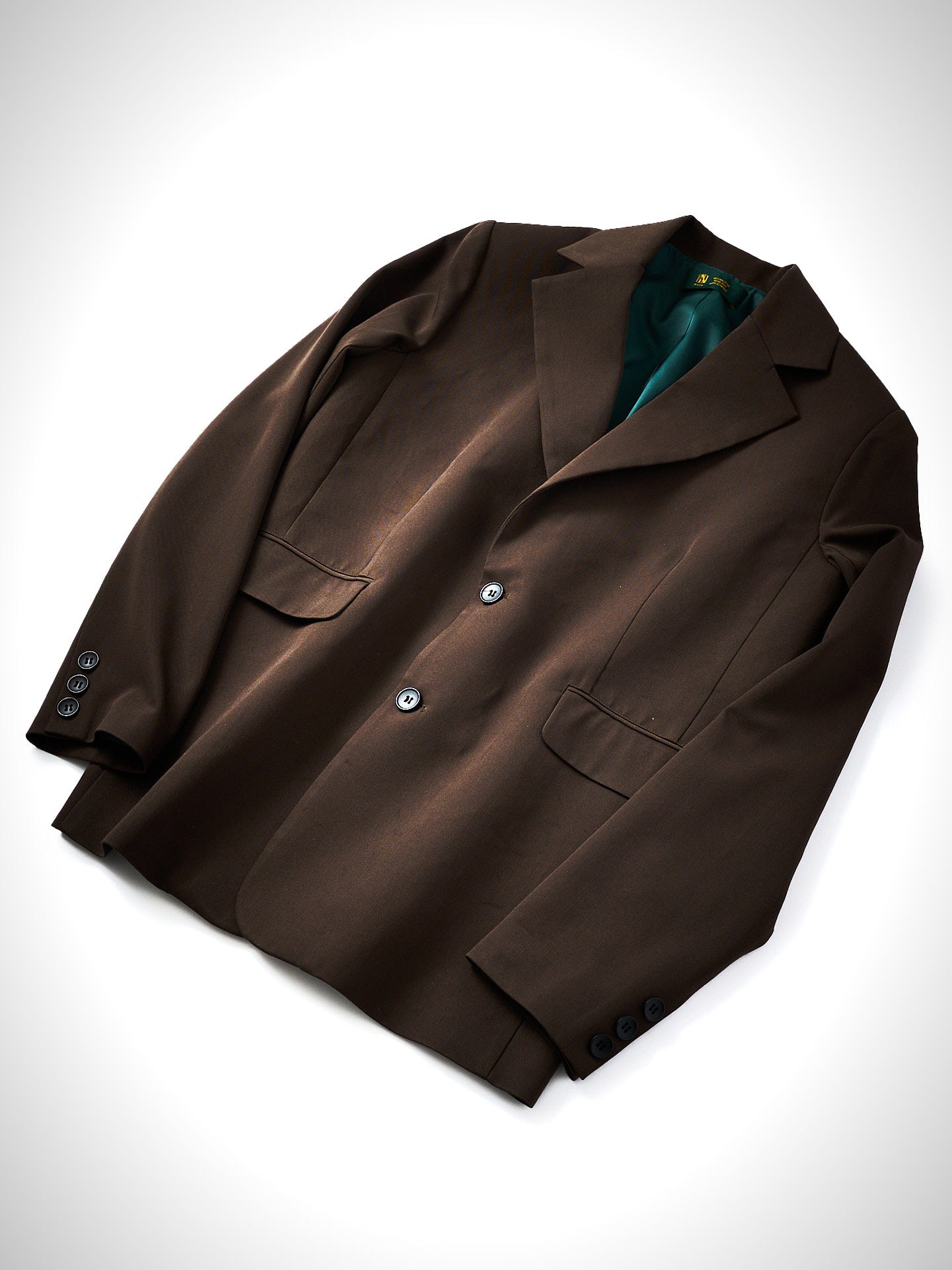 クラシックテーラードジャケット[Dark Brown]