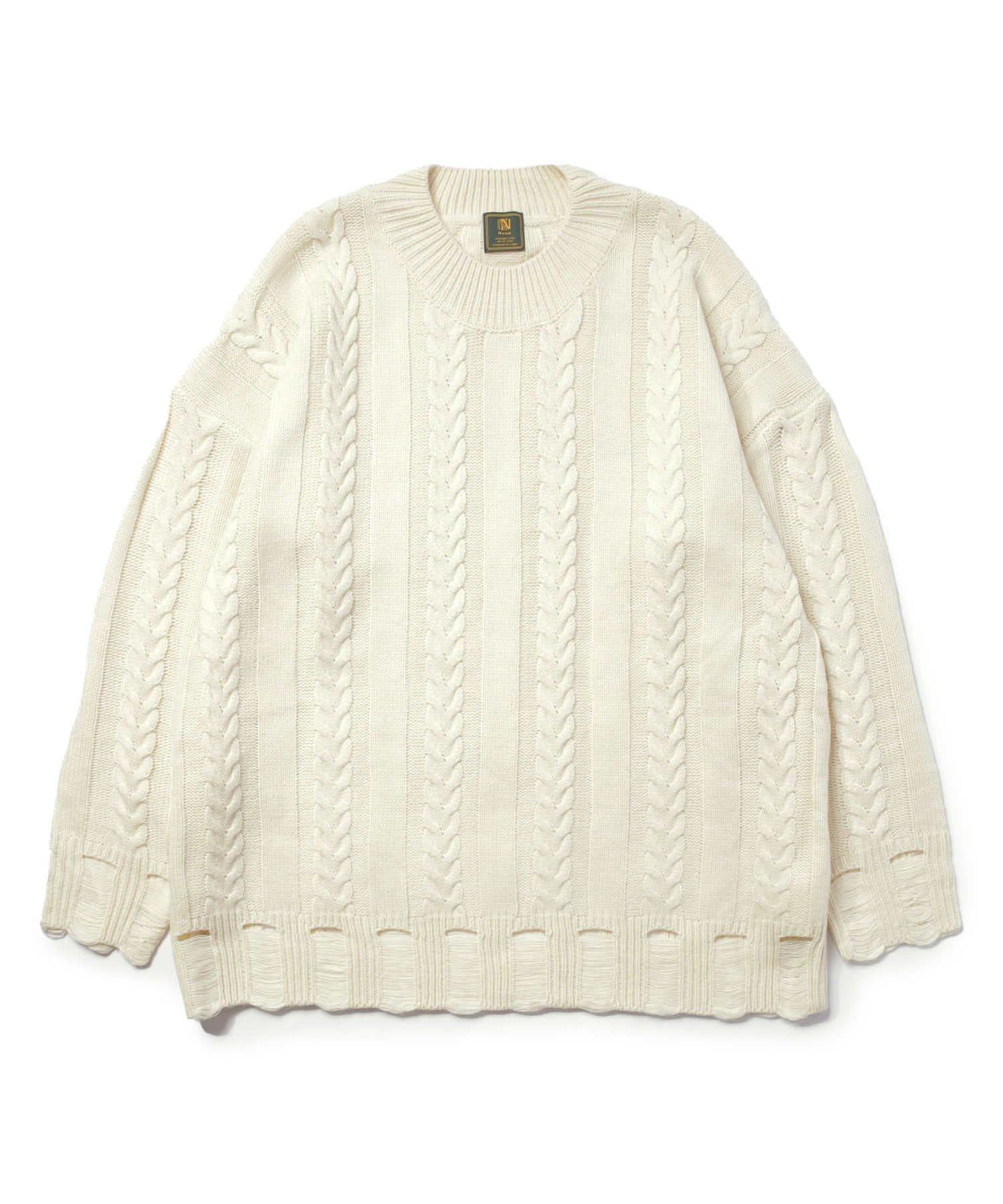 シースルーニット[White] – Noen