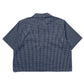 グラフチェックスナップシャツ[Navy]