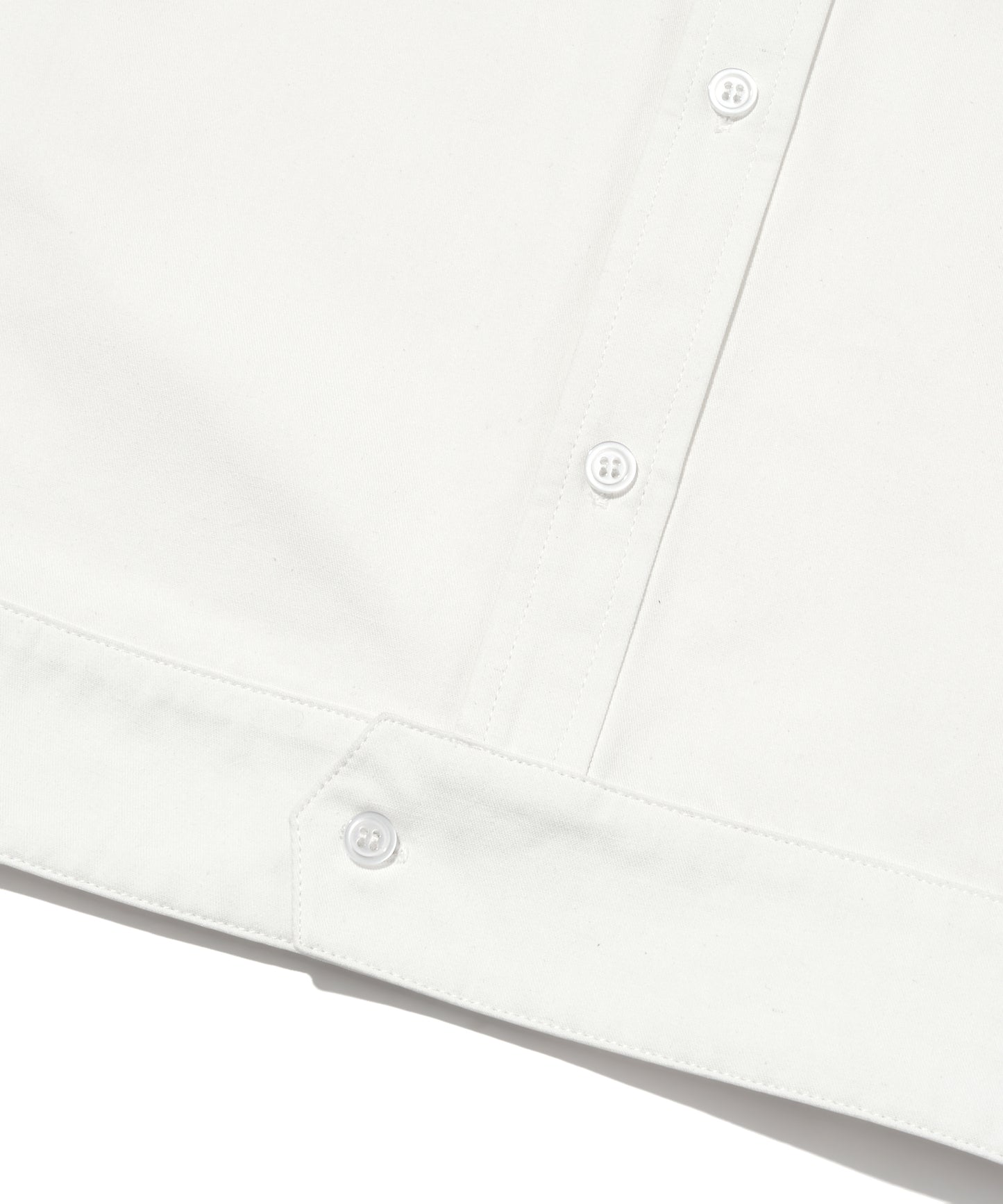 オックスフォードミリタリーシャツ[White]