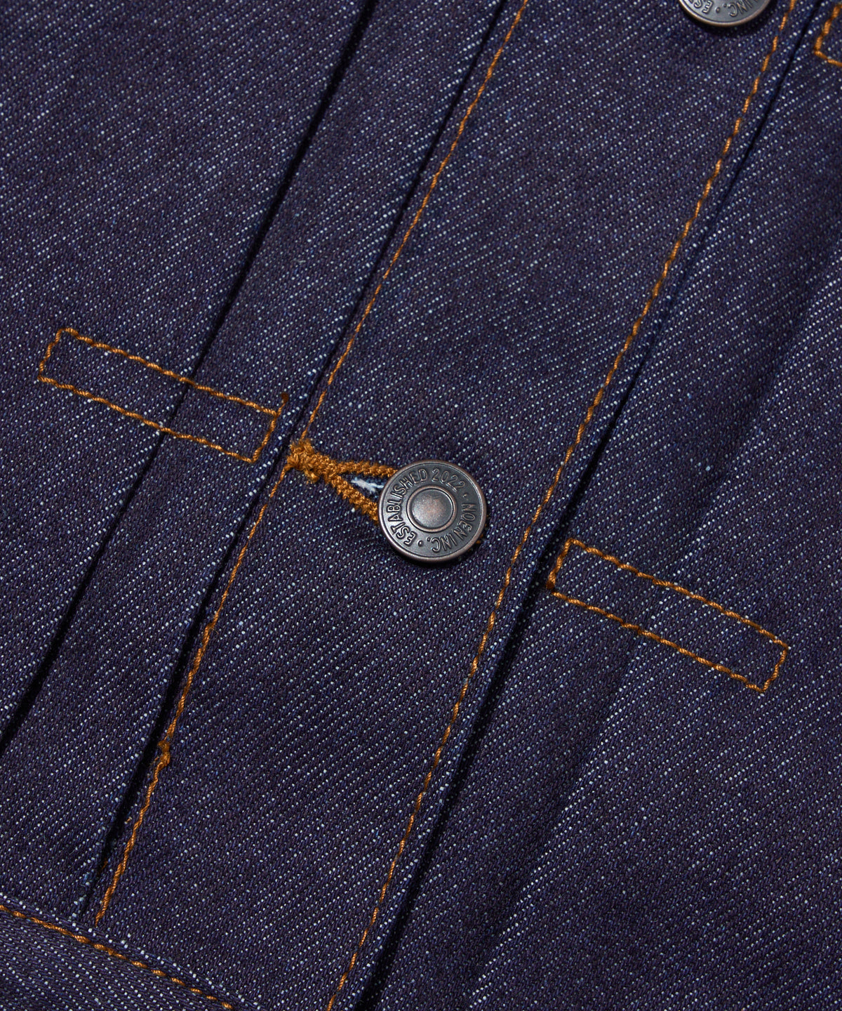 ショートデニムジャケット1st.[Indigo]